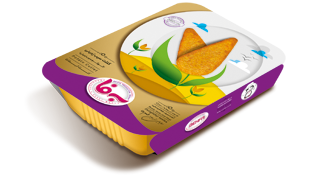 کتلت سیب زمینی پخته منجمد 400 گرمی ظرفی برند به فا